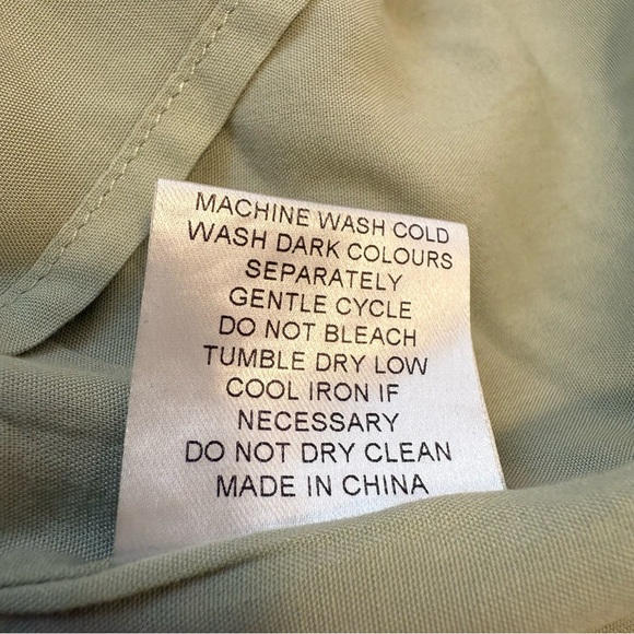 EUC Love Olive Co Green Plaid Mock Neck Short Sleeve Midi Dress - Picture 7 of 9